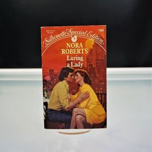 Luring a Lady By Nora Roberts 1991 Silhouette Special Edition Paperbound